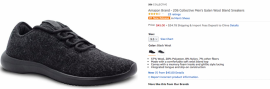 亚马逊推出自有品牌的羊毛运动鞋，对标Allbirds，价格腰斩