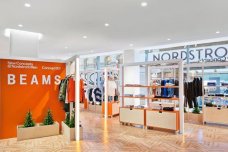 日本历史最悠久的买手店 Beams 在美国高端百货 Nordstrom 内开设男装快闪店